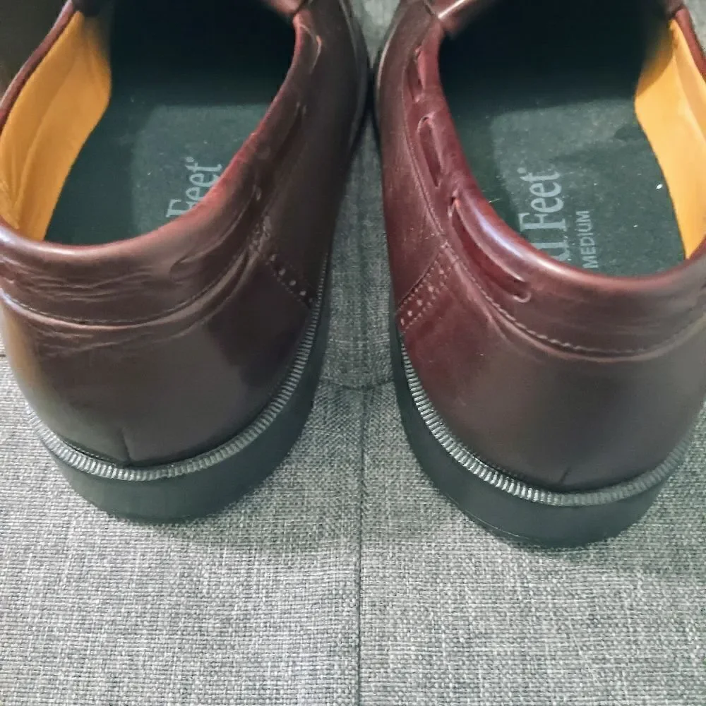 Johnston & Murphy Mens SZ 8.5M Loafer Tassle Wingtip